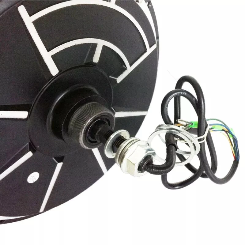 400-650rpm 350W-3000W 48V 60V 72V 84V Electric Bicycle Brushless Geared Spoke Hub Motor