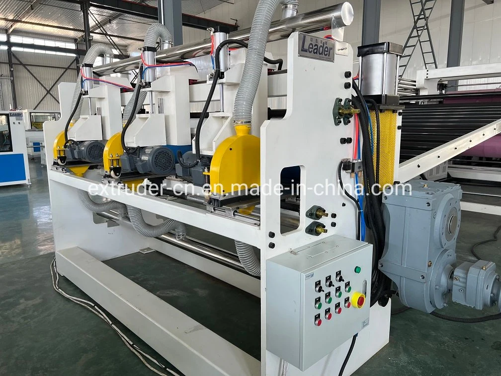 HDPE PP PE T Grip Sheet T Grip Liners Sheet T Rib Sheet Manufacturing Machine