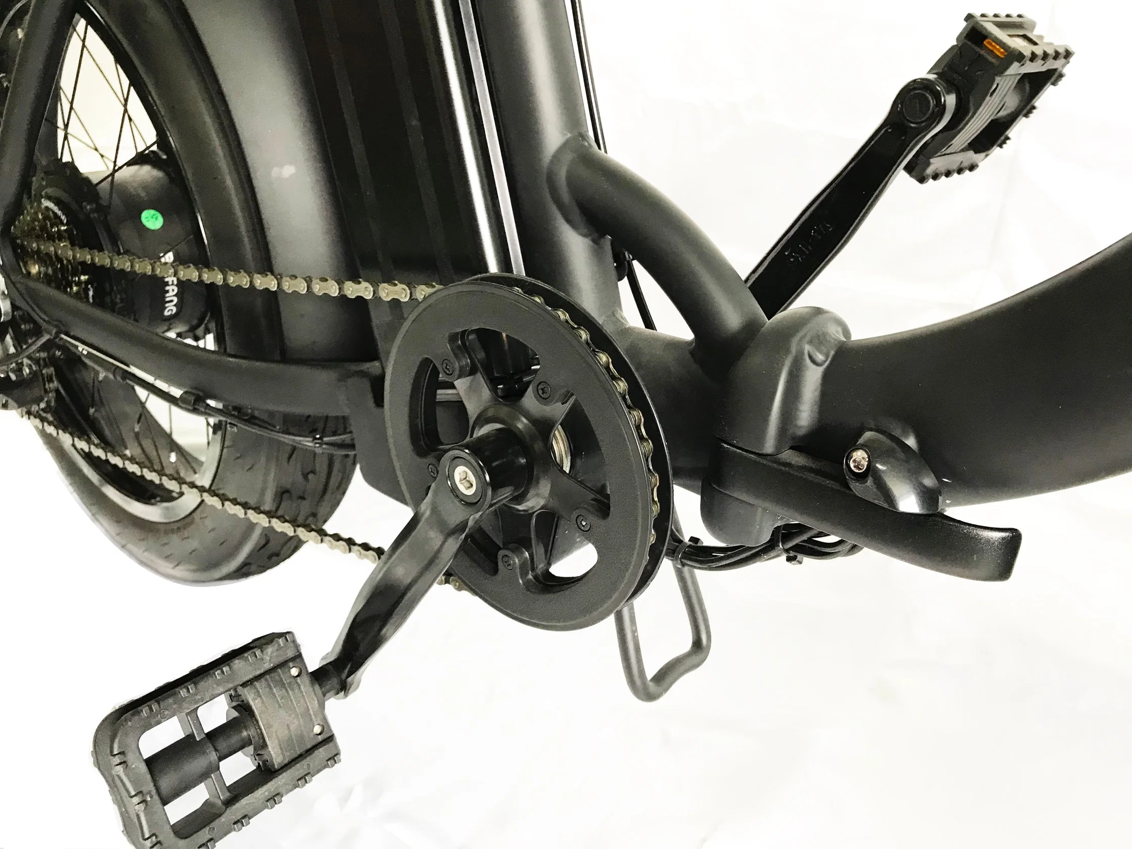 20 pulgadas neumático Fat Step-Thru bicicleta eléctrica con CE