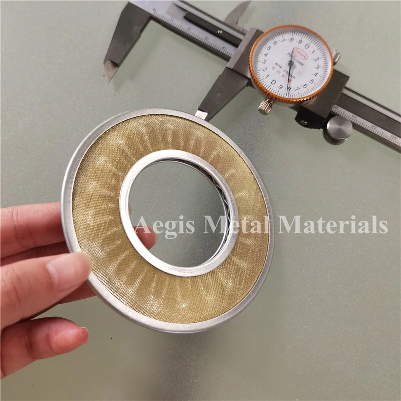 Hydraulic Oil Filter Disc 100 Mesh Brass Wire Mesh Spl Filter Disc