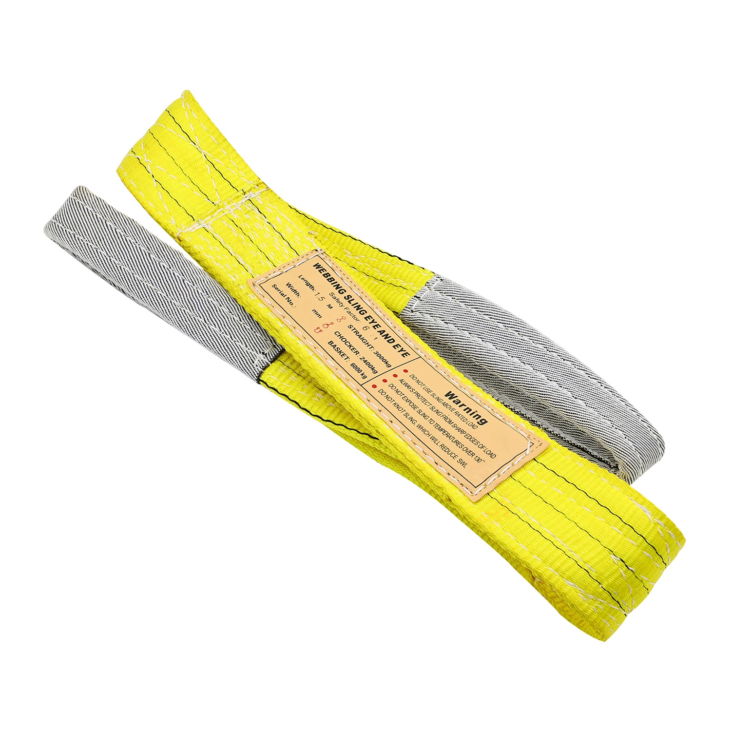 High quality/High cost performance  5t Webbing Sling Polyester Strap Lifting Slings