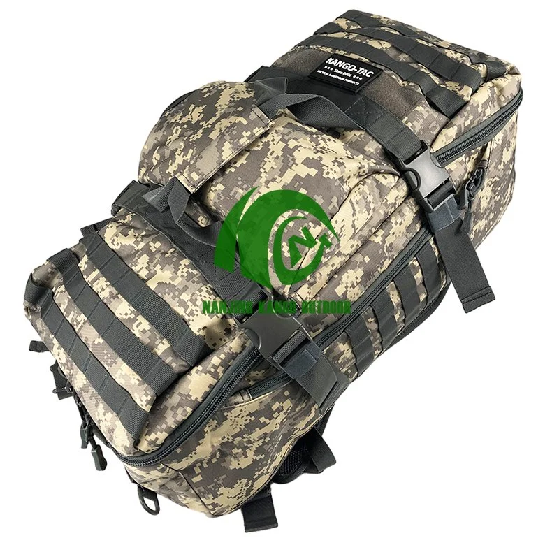 Mochila militar táctica de grande capacidade Army Travel Gear Molle Bug Out Rucksacks para Camping ao ar livre