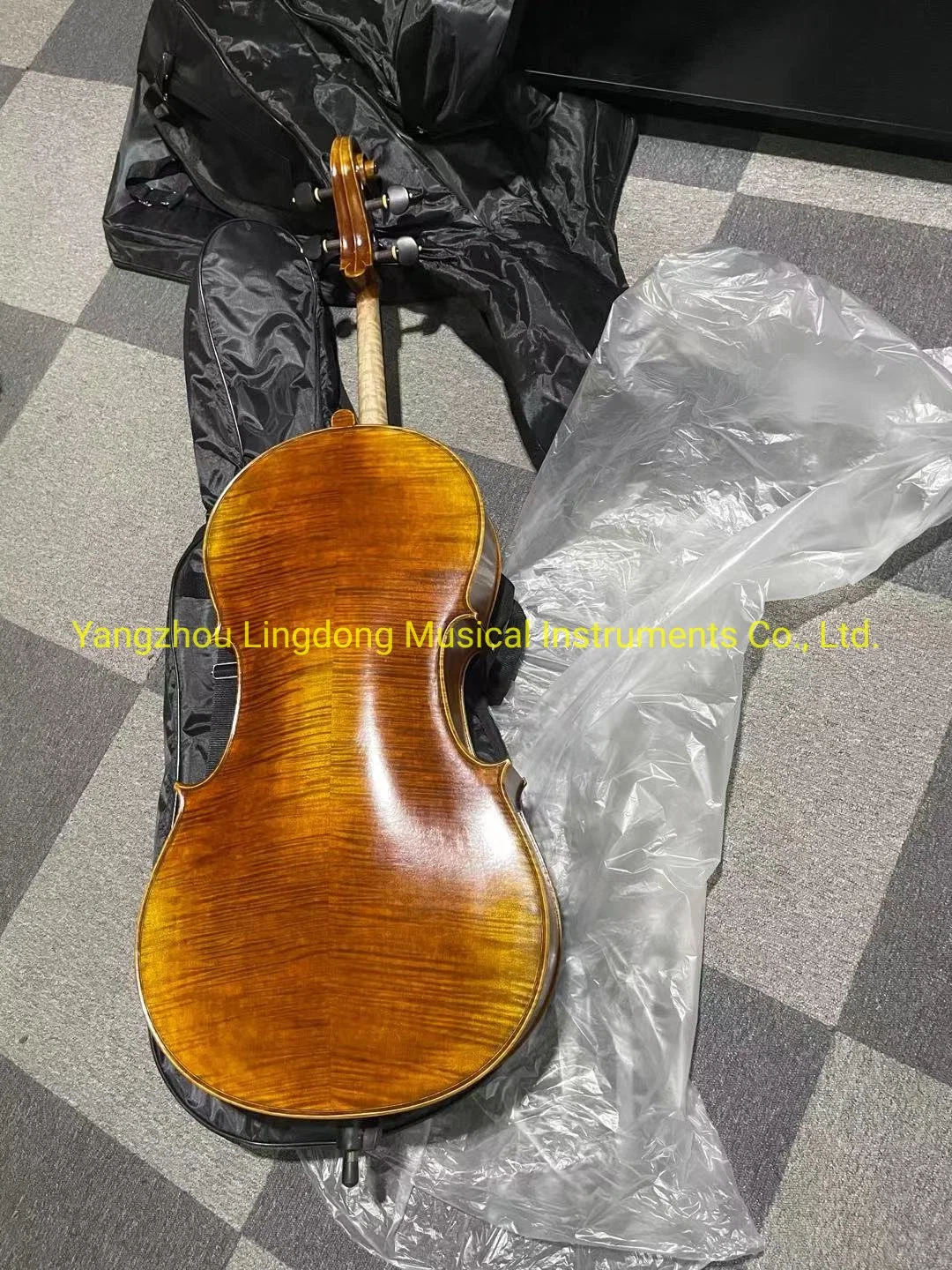 Professional Natural Flame Oil Painting Master Cello