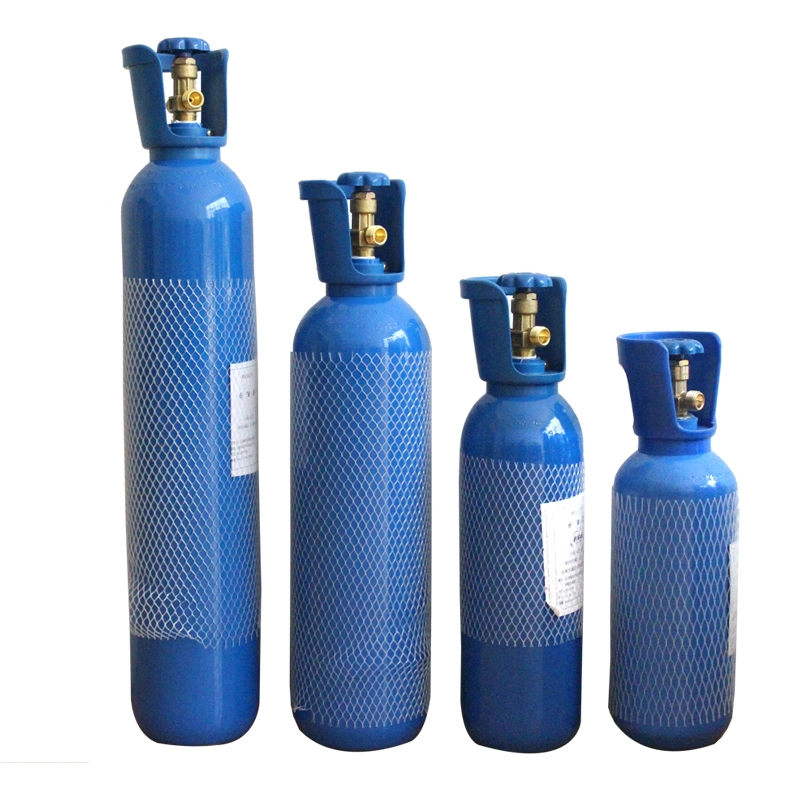 High Pressure 200bar Alloy Steel Seamless 13.4L Nitrogen/Argon/Helium/Oxygen Gas Cylinder