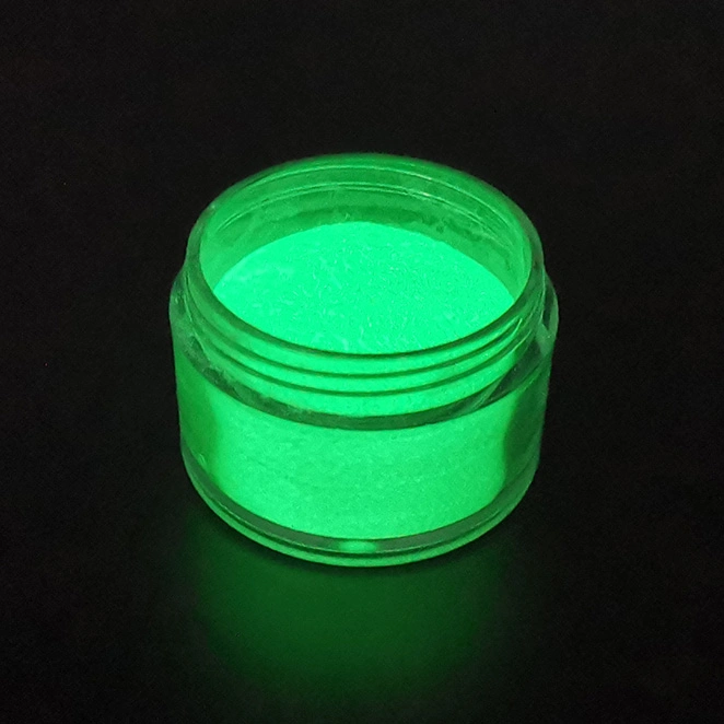 Wholesale/Supplier Green Ink and Paint Long Effect Glow in The Dark Photoluminescent Pigment Powder