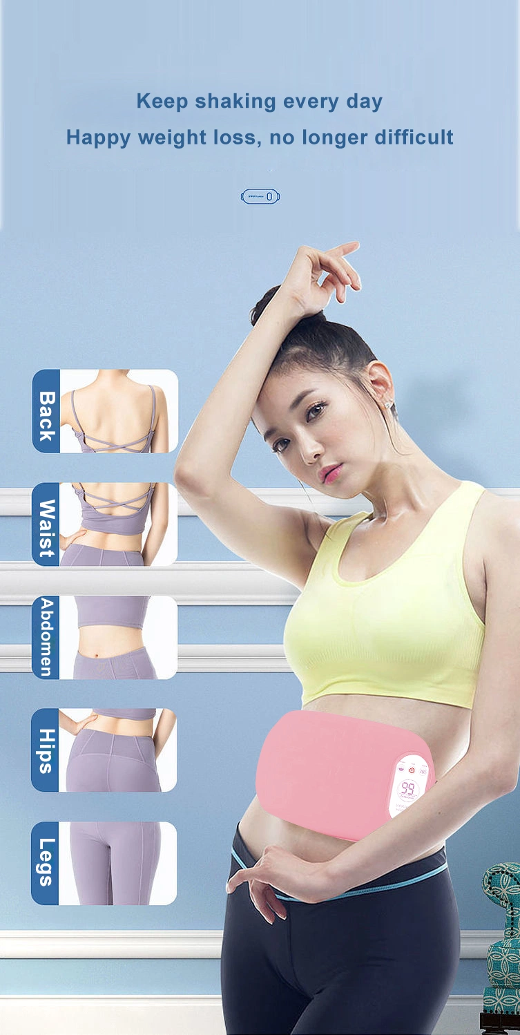 Ningdecrius 2022vibrating Workout Sweat Shaper Tummy Belly Waist Trimmer Infrared Fat Burning Electric Slimming Belts for Women