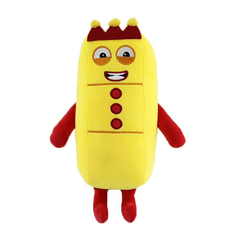 Numberblocks Plush Toys Educational Stuffed Number Blocks Toys Cartoon Figure Soft Pillow Plushies Doll Children Gift