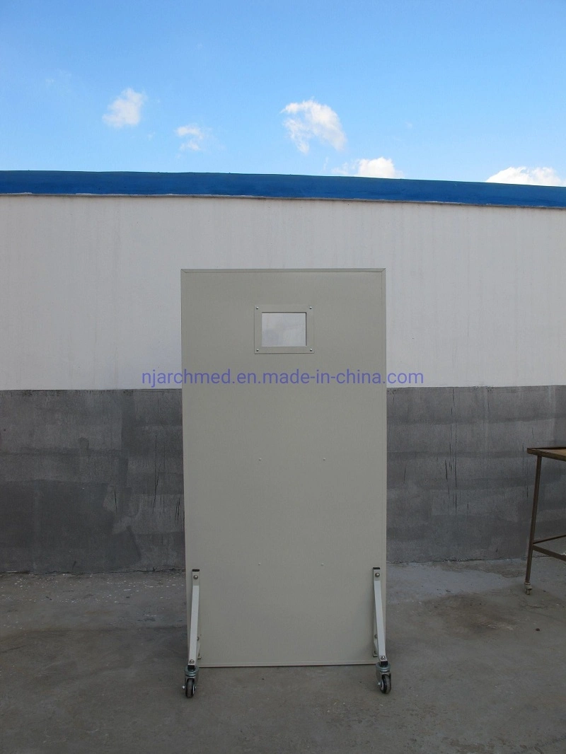 Radiation Protection Medical X-ray Protective Lead Screen with Single Panel Electrostatic Spraying