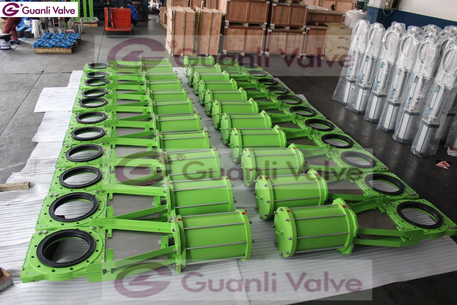 Wafer Type Slurry Knife Gate Valve for Solid Media