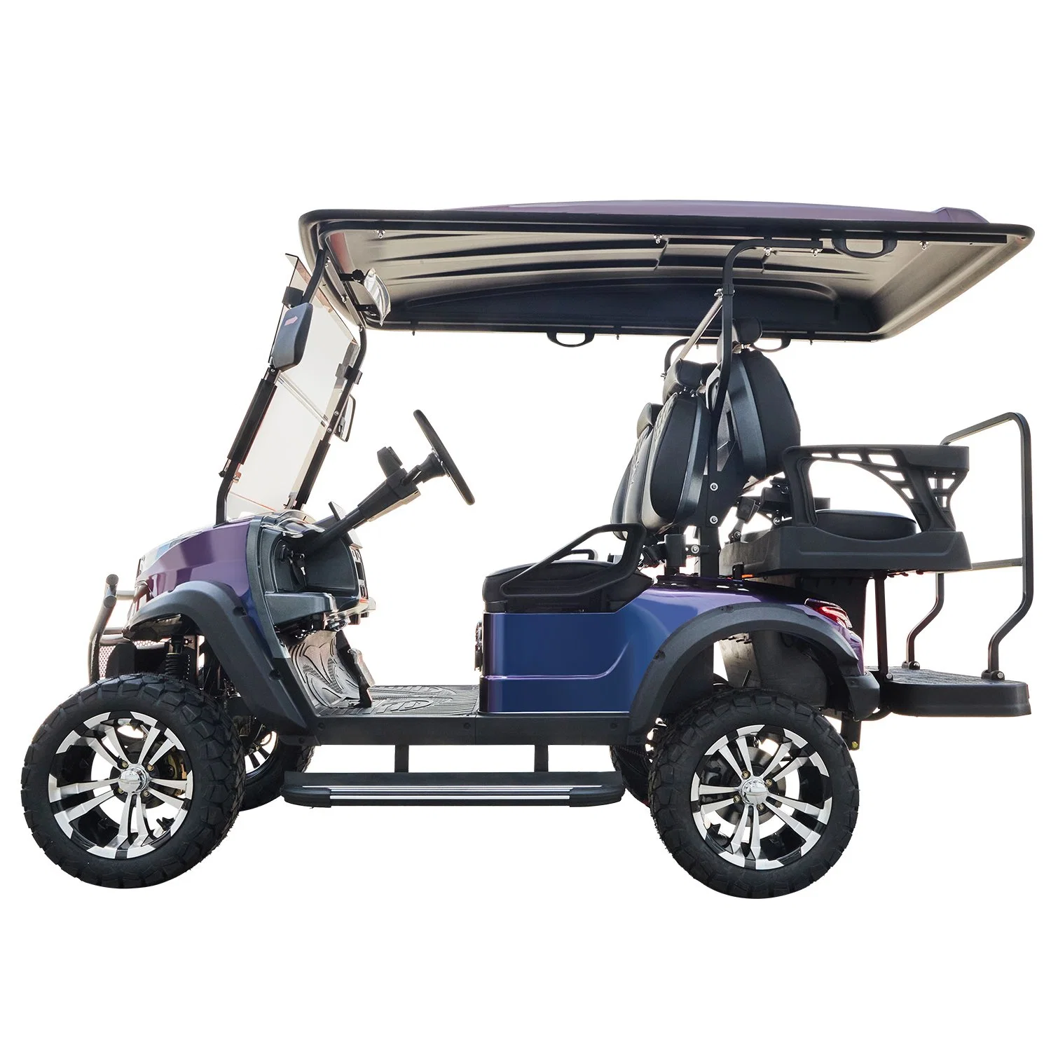 2023 New Modle Style G for Exclusive Right Wh2020K-4-G Factory 4 Seat Sightseeing Bus Club Cart Electric Golf Buggy Hunting Cart with CE DOT