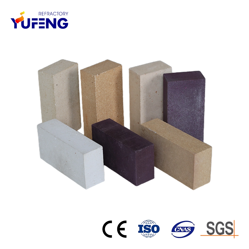 Fireproof Material Refractory High Fired Alumina Brick for Carbon Baking Pit Furnace Flue-Walls