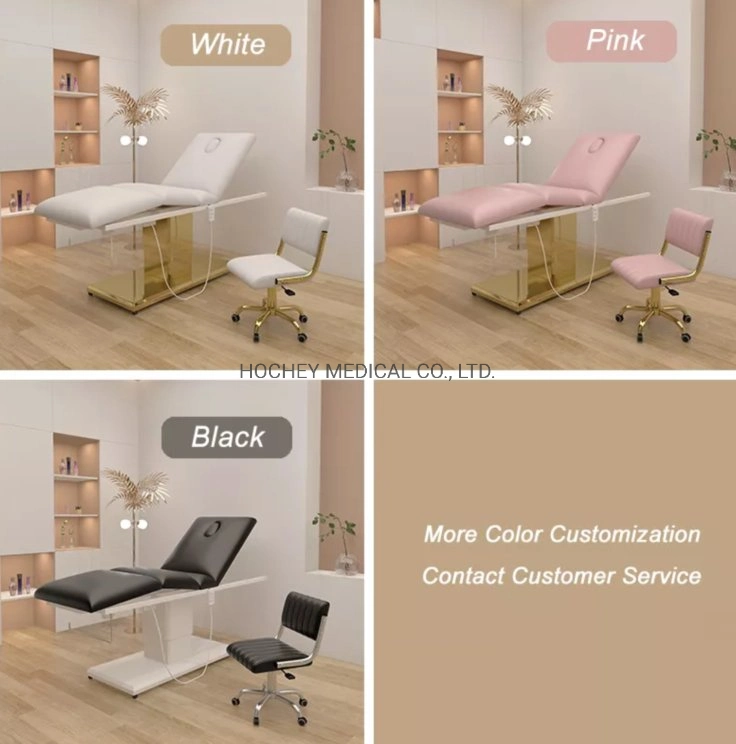 Hochey Salon Furniture for Electric Facial Table with Massage Tables