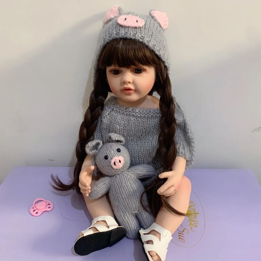 55 см для всего тела или мягкая силиконовая возрождается малышу кукла реалистичность изображения высокого качества с приятной на ощупь кукла подарки для детей