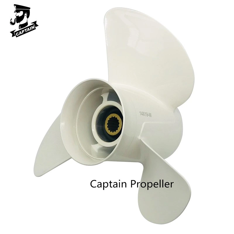 Captain 14 1/2X17 Boat Outboard Motor Propeller Matched with YAMAHA 150-300HP Aluminum 15 Tooth Spline 6g5-45947-01-98