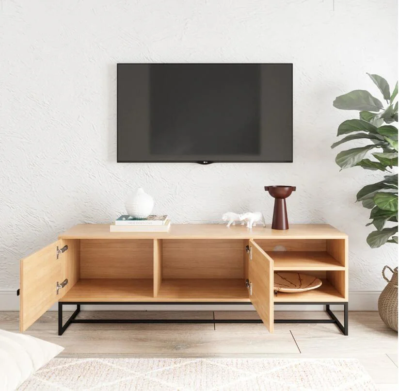 Fashion Wooden TV Cabinet Entertainment Unit