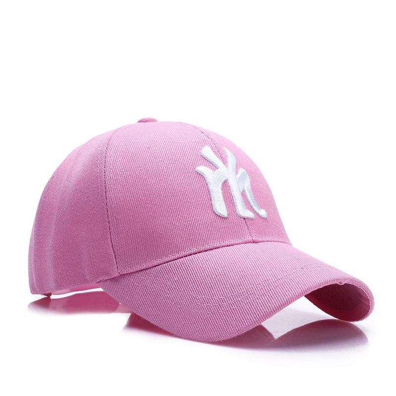 Embroidered Promotion Young Girl Lady Sports Hats and Women Custom Cotton Baseball Cap