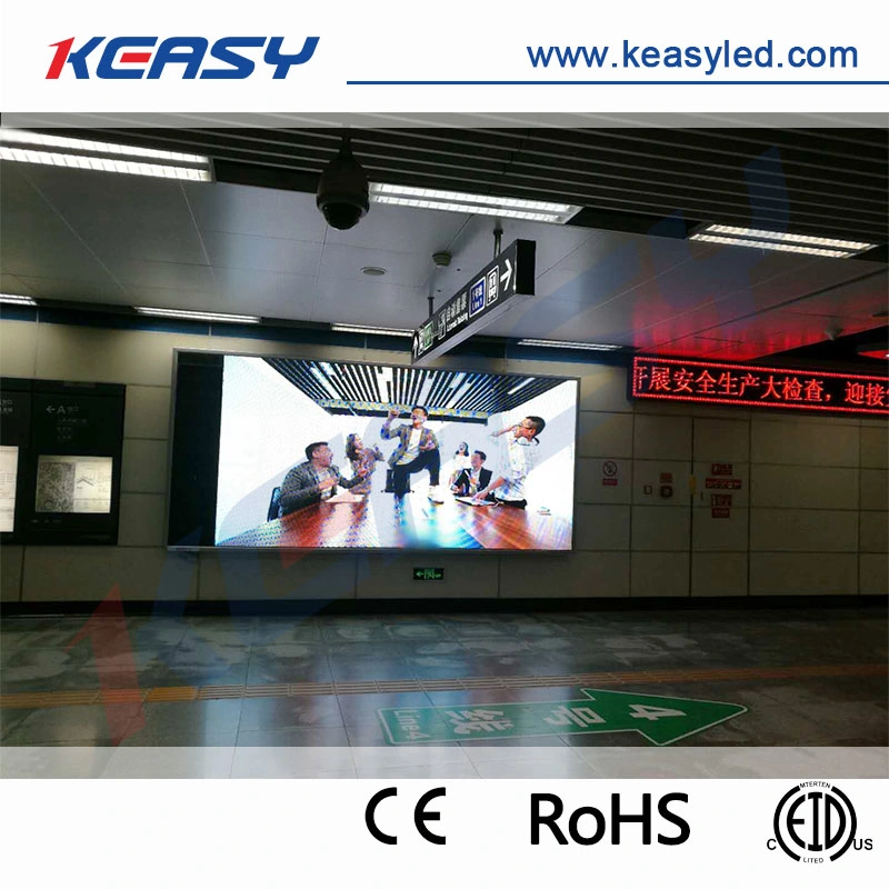 Full Color 1000*250mm Front Service P3.91 Indoor LED Display for Supermarket Advertising