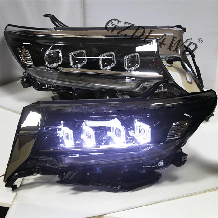 Hilux Luz LED Doble Haz Lente Proyector Faro para Toyota Prado150