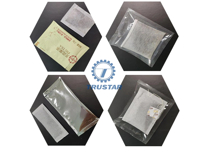 New Automatic Price Small Filter Tea Bag Sachet Pouch Powder Packing Machine with String and Tag