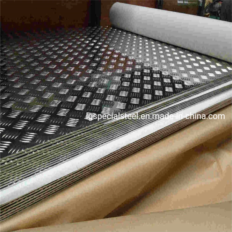 Liange 3003 6063 6061 7003 7075 8010 Aluminium Alloy Tread Plate