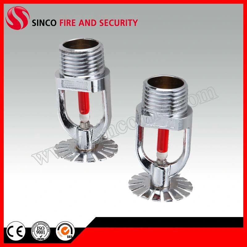 1/2 3/4 Inch NPT/ BSPT Brass Material Sprinkler Head Upright/Pendent/Sidewall Fire Sprinkler