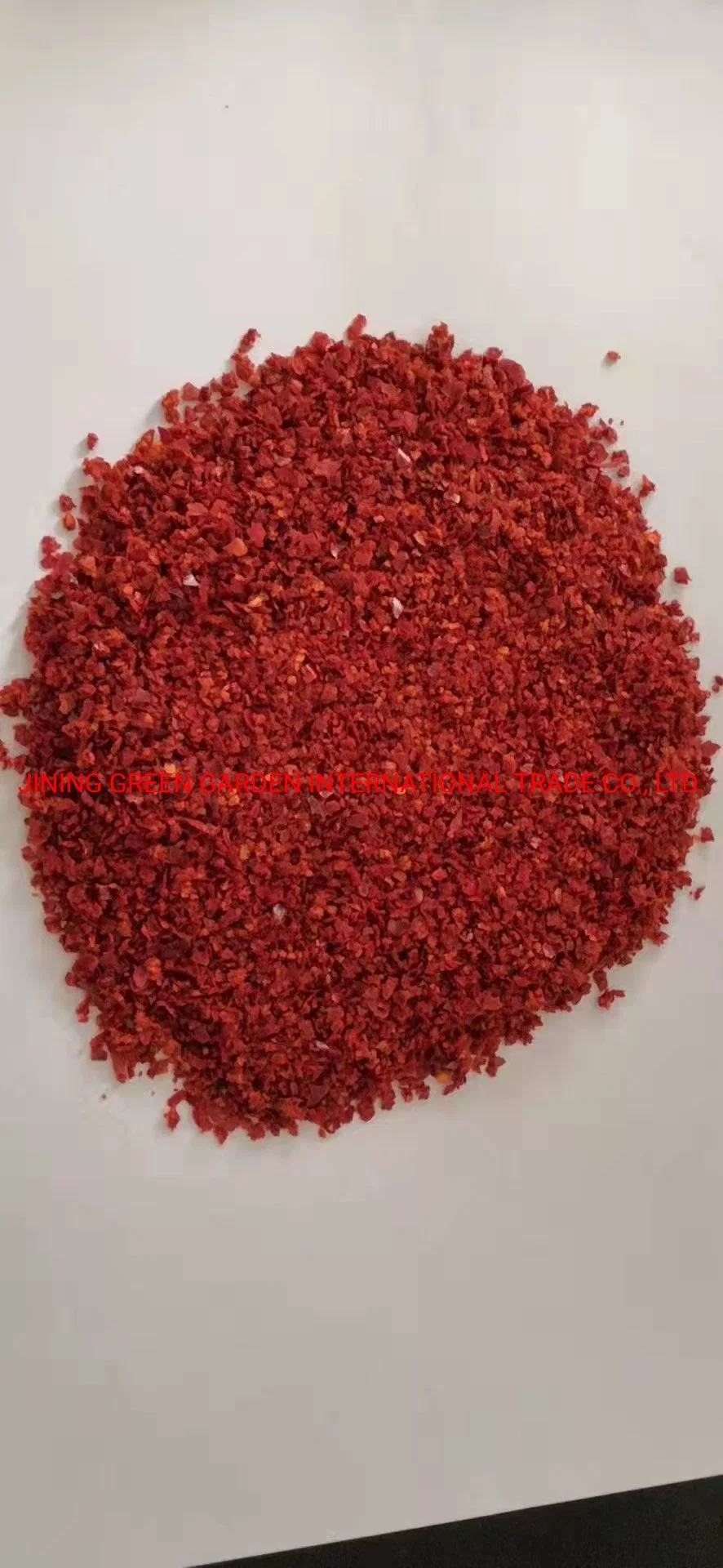 ISO/Brc/HACCP Certified Crushed Red Chili /Chilli Flakes/Hot Pepper Crushed China Green Garden Supplier Price