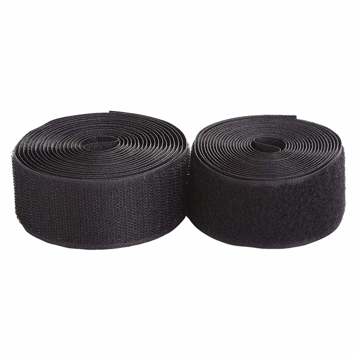 Coudre sur crochet et boucle de 2 pouces de style Non-Adhesive Retour des bandes de fixation en nylon Tissu Non-Adhesive Noir de Bande de verrouillage