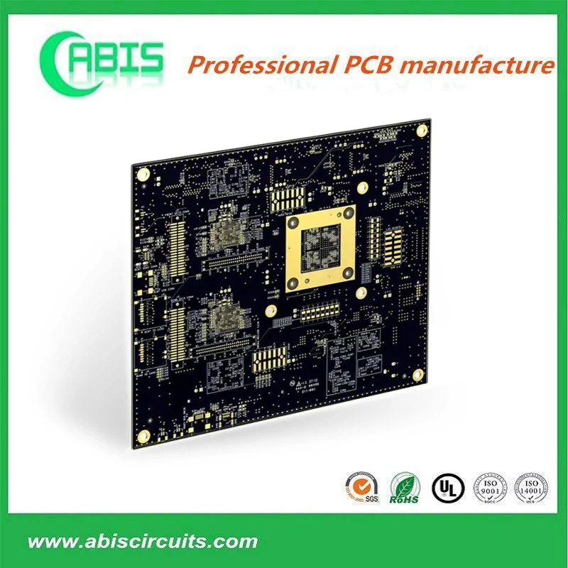 China Customized Großhandel PCB Board Elektronische Platine mit Schwarz Tinte in hoher Qualität