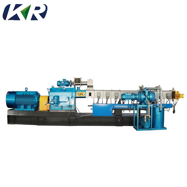 Co-Rotating Parallel Double Plastic Recycling Extruder Machine