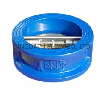 DIN Dual Plate Check Valve Ci Body with CF8m Disc Pn16