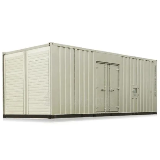 Containerisierter Dieselgenerator 2060kVA/1650kw hoher Wirkungsgrad und geräuscharmer Notstrom Stromversorgung für Busstationen und Tankstellen