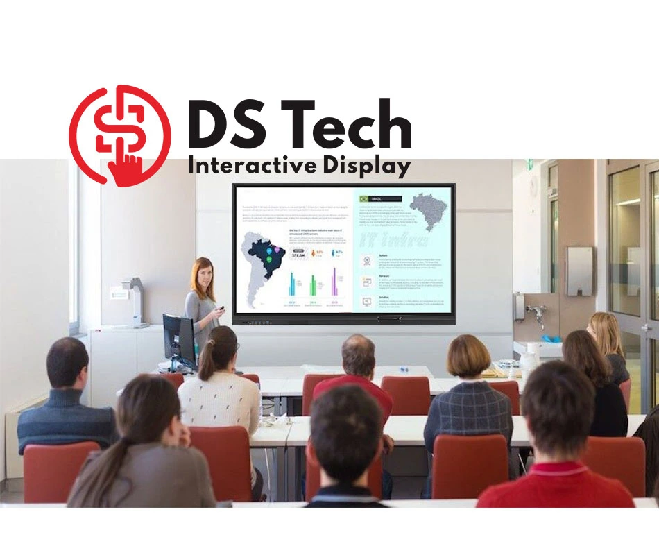 OEM Factory TV 4K Display Interaktive Flachbildschirm Digital Signage Schreiben LCD Whiteboard Touchscreen Smart Board für Lehre und Besprechung