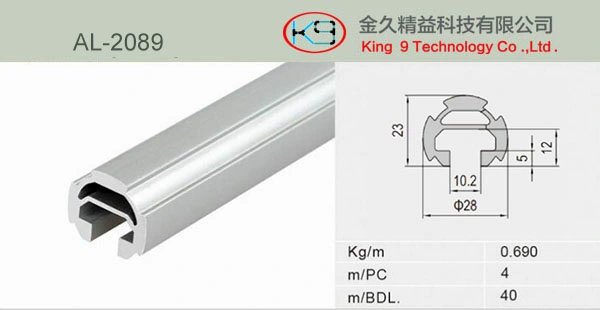 Angular Aluminum Lean Pipe for Logistic Sysytem