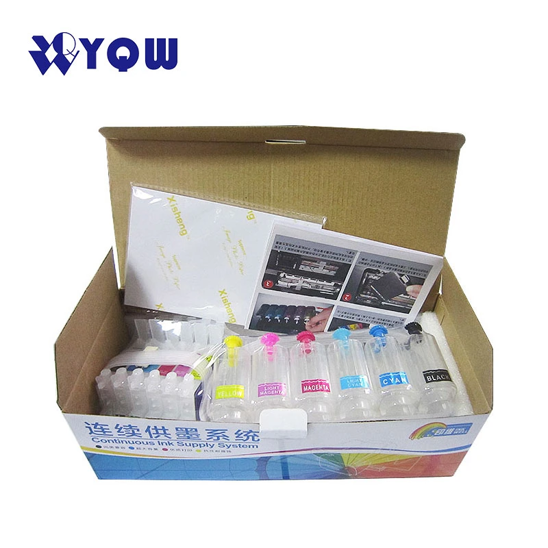 6 Colors Continuous Ink Supply System Without Ink