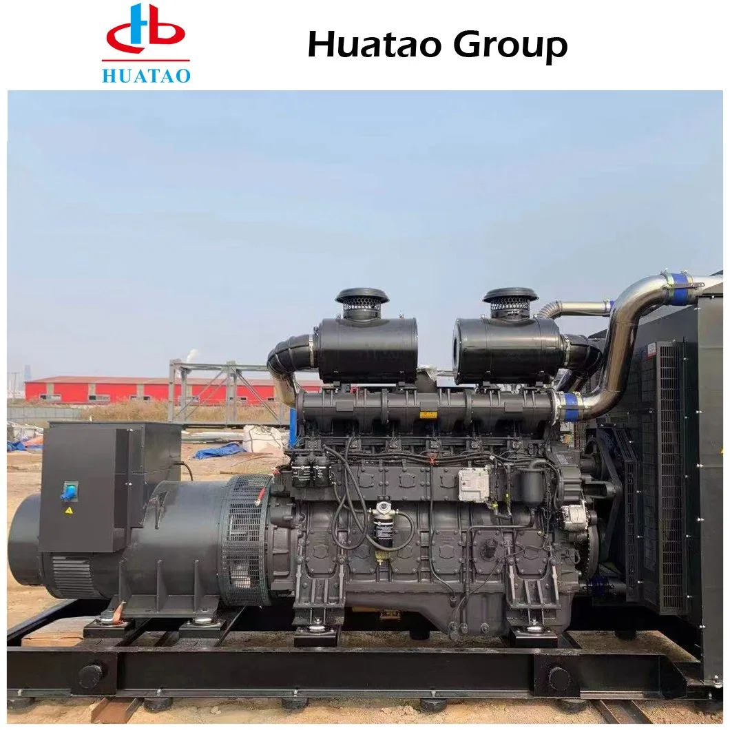 Groupe électrogène diesel électrique insonorisé de 100 kVA, 150 kVA et 200 kVA avec moteur Weifang.