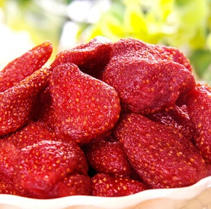 Sabor natural de comida seque Strawberry da China New Crop