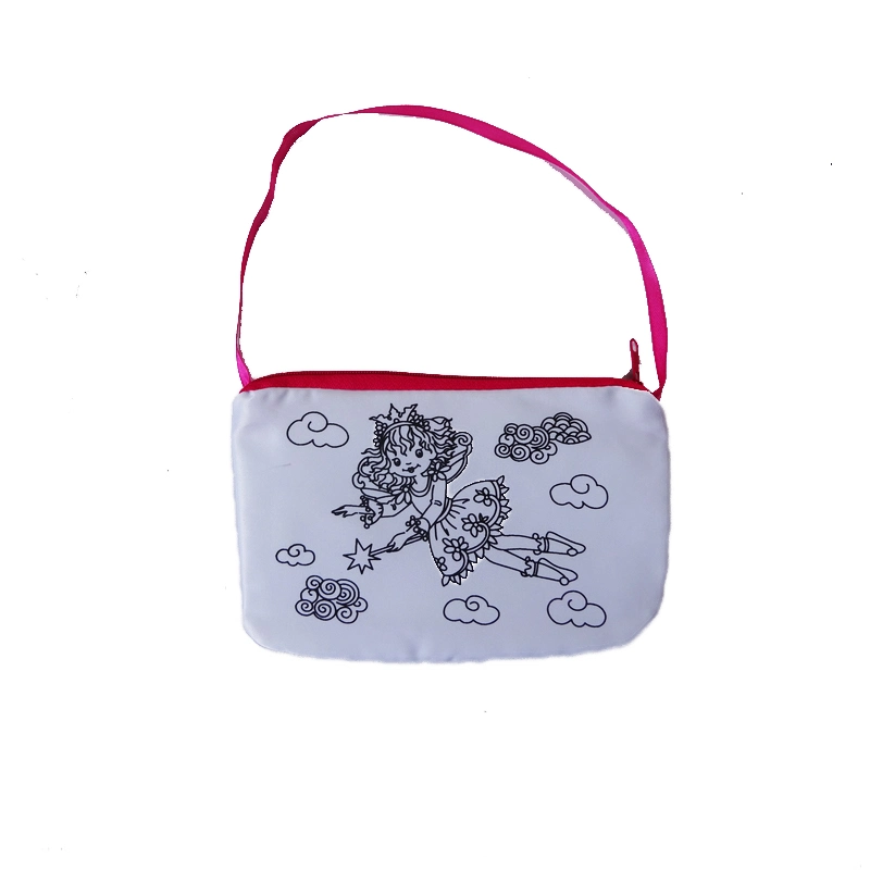 Kids Stationery Set Pretty Girls Cartoon Cosmetic Bag Crayon Purse Stationery Set Wholesale/Supplier Prices with Sticker