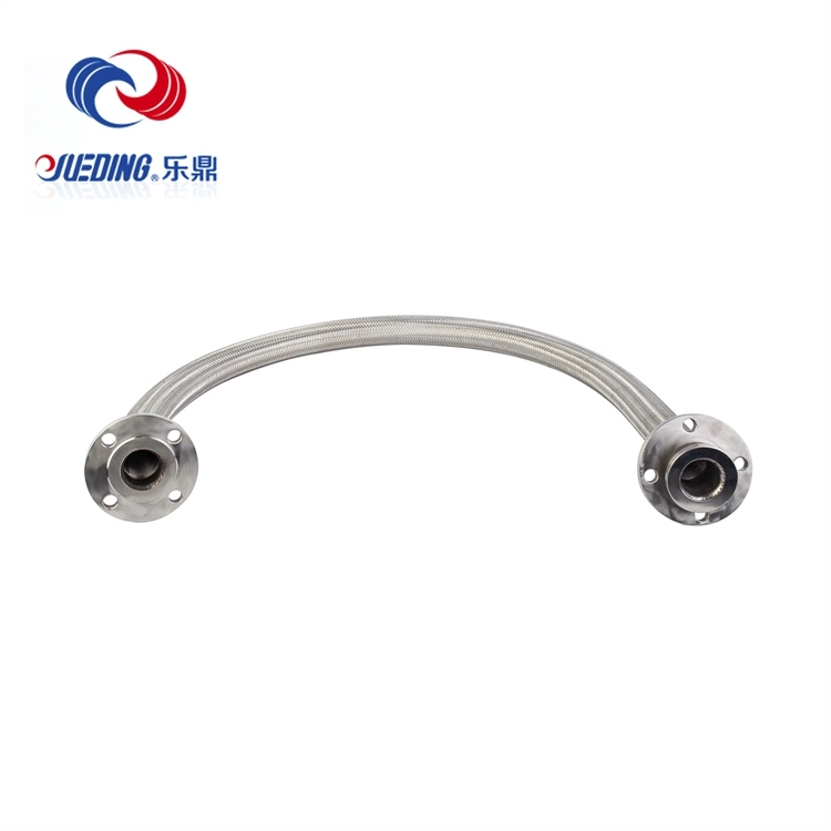 Stainless Steel Threaded Flexible Hose Joint with Wire Braids