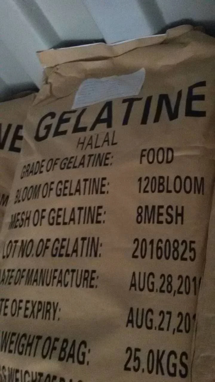 Gelatine Professional 120 -300 Bloom Halal Bovine Gelatine