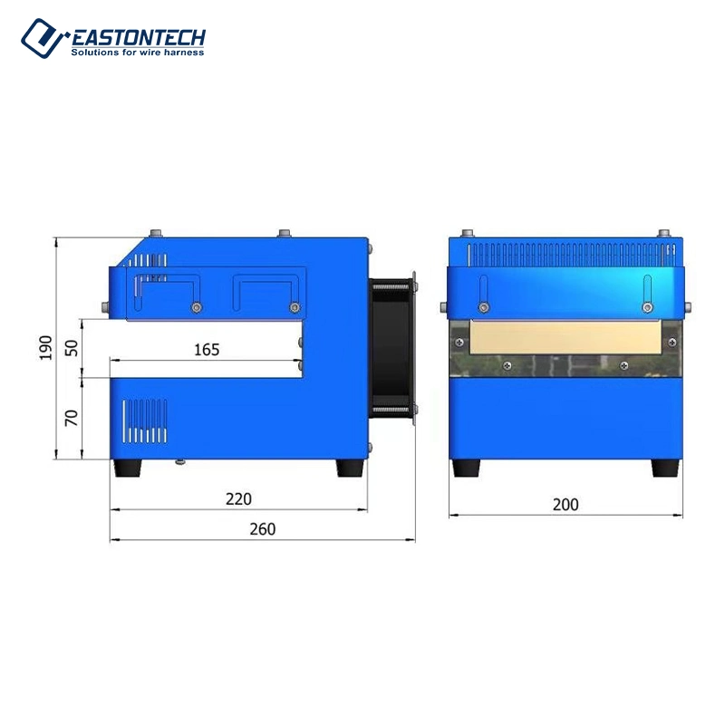 Automatic Conveyor Belt Heat-Shrink Tubing Heating Machine for Cable Wire