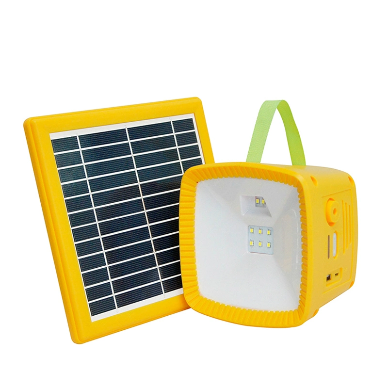 Portable Handle for Lighting and Phone Charging Wirh Radio Solar Energy Product