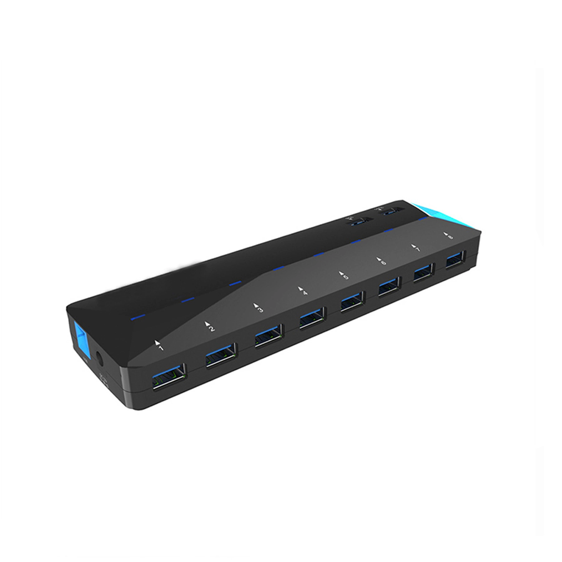 Uh3101 5gbps USB 3.0 Bc1.2 Charging 10 Port Hub