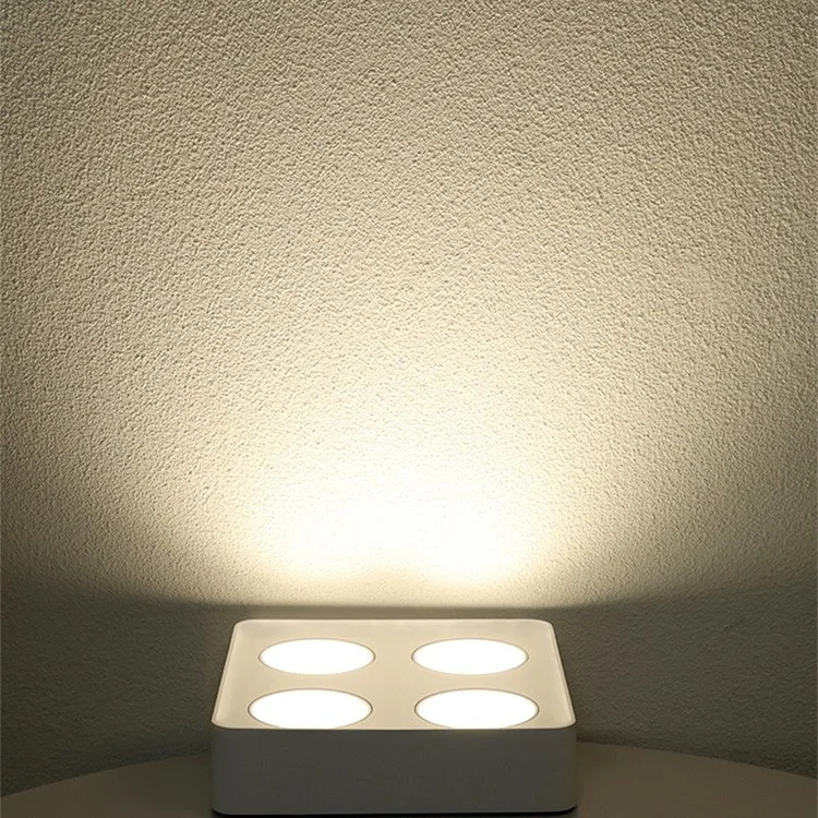 Haute luminosité vers le bas la lumière COB Spotlight 48W Ceiling Lamp Fixture d'éclairage LED montées en surface