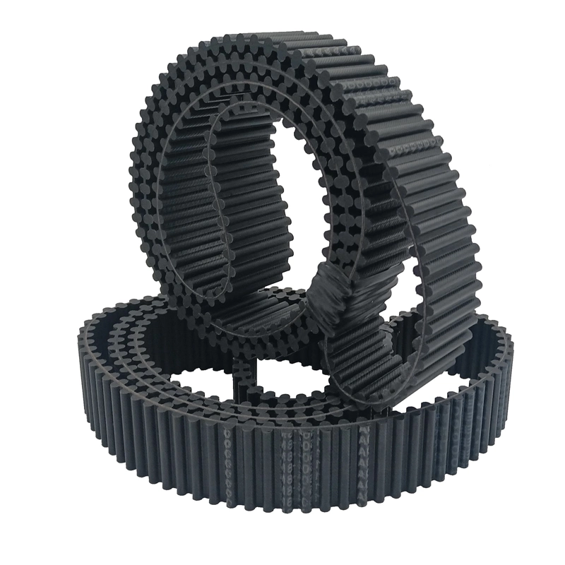 2800-Da-S8m Double Sided Tooth Timing Belt 40mm Wide Closed Loop Rubber Synchronous Belt