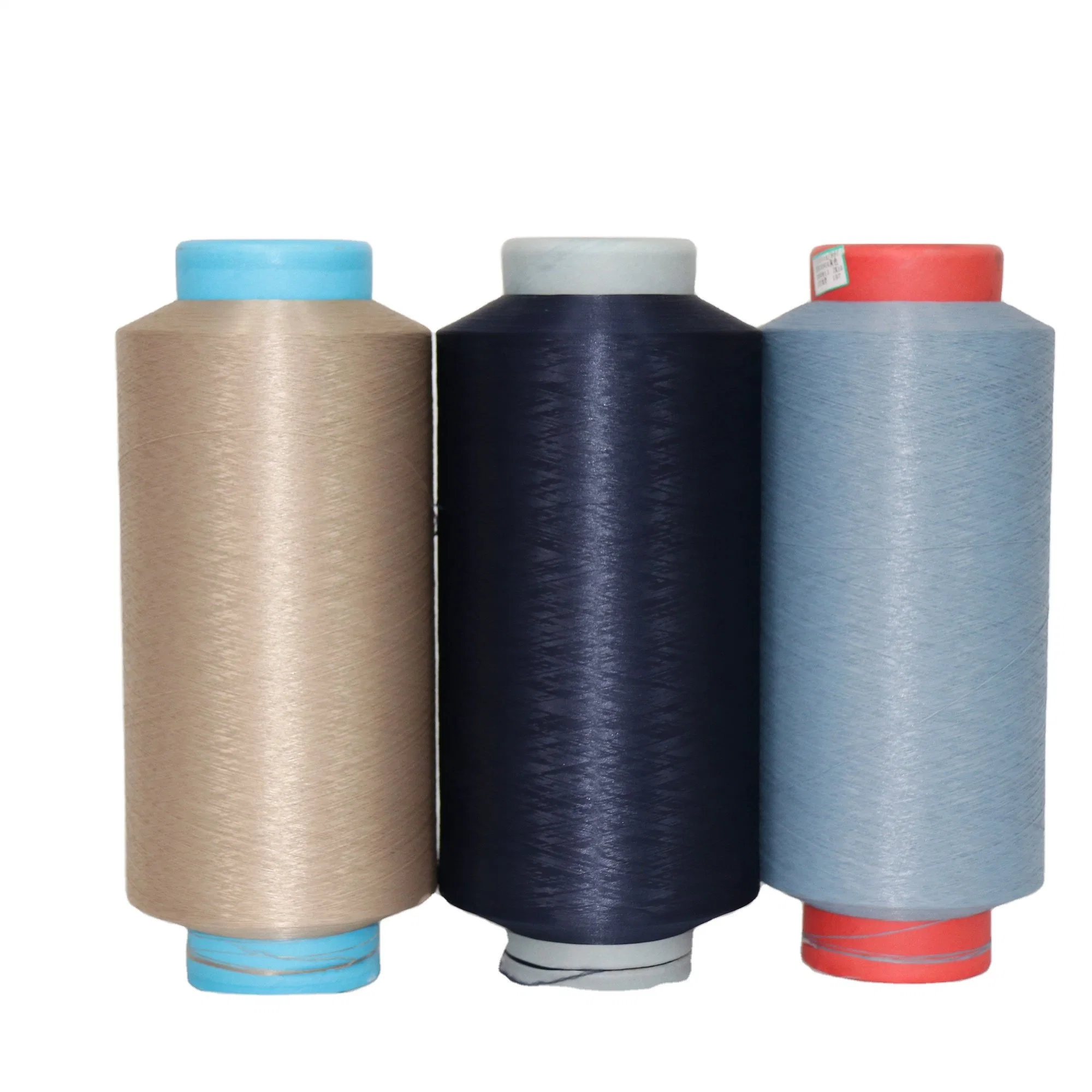 Fils filés polyester de qualité AA Prosessionnelle Supply pour tricotage 200d/288F RW fil polyester