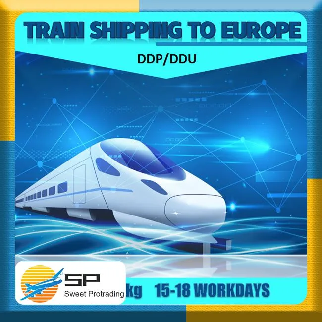 DDP Envio para Amazon Europe carga Ferroviária Fast Train Shipping Para a Europa, Reino Unido, França