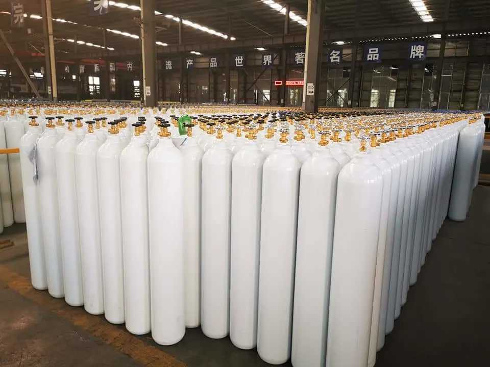 47L Seamless Steel Industrial and Medical Oxygen Gas Cylinder with TUV Test Report