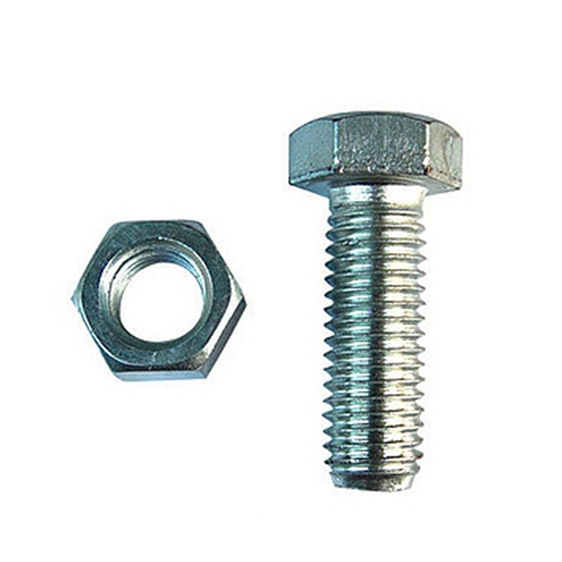 ASME A193 B8 B8m A2 A4 perno de cabeza hexagonal y. Tuerca ASME B18,2.1 tornillo hexagonal tornillo hexagonal tornillería inoxidable Acero