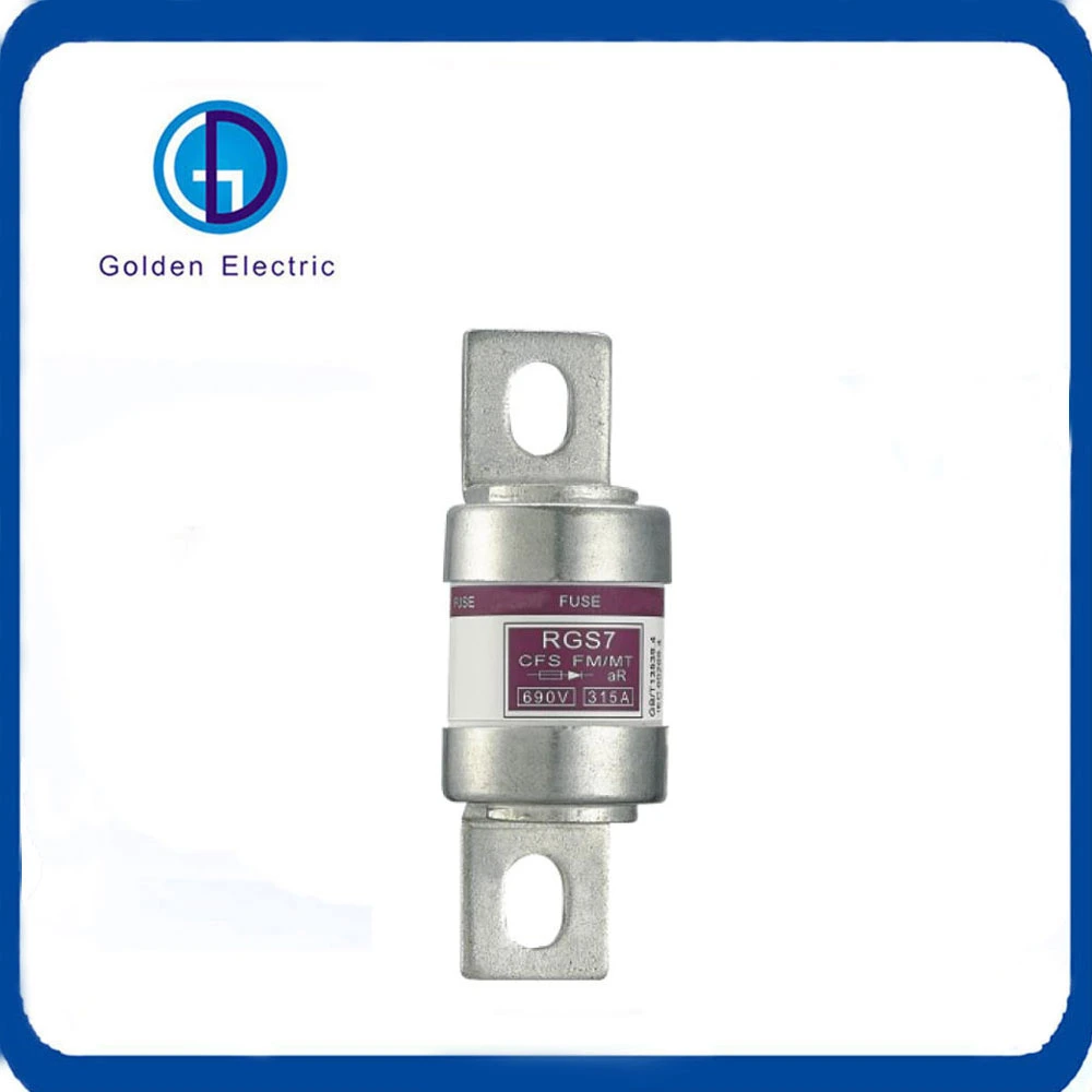 Rgs11 Rgs4 Rgs RS Rg Bolt Connected AC/DC Ceramic Fuse 100ka 10A 16A 20A 30A 60A 80A 125A 250A