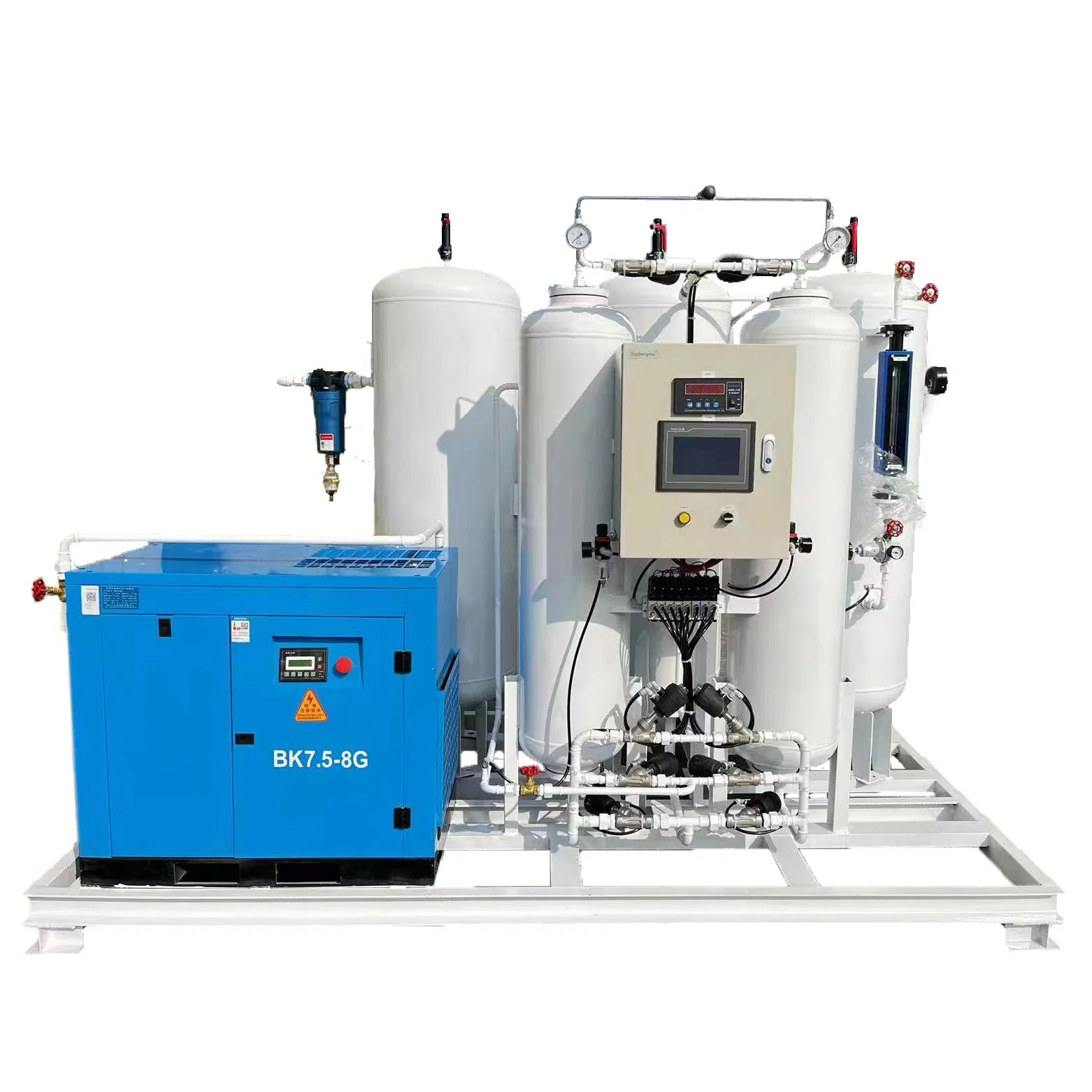 99.999% High Purity 90nm3/Hr Psa Nitrogen Generator for Glass Production